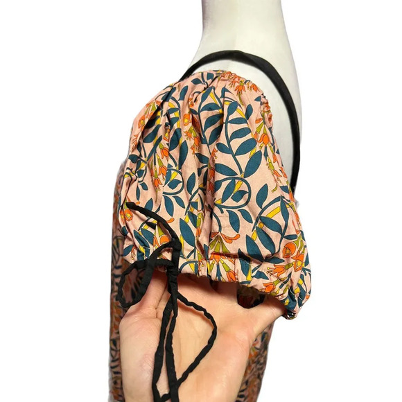 Agua Bendita GIRASOL HERBÁCEA ATARDECER MAXI DRESS - Picture 3 of 12